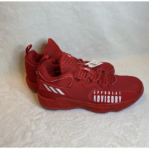 Size 12 - adidas Dame 7 EXTPLY Opponent Advisory - Scarlet NEW main image 6